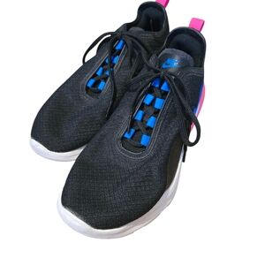 Nike Black and Blue Sneakers